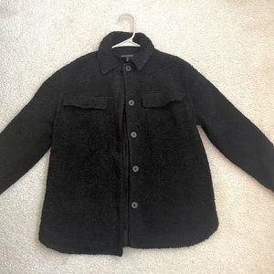 NEW Banana Republic Collared Teddy Jacket